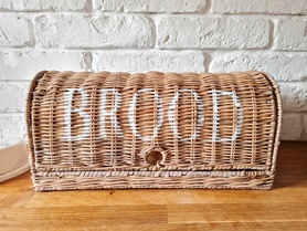 Rattanowy Chlebak Brood Hampton Bread Box 