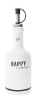 Butelki Ceramiczne Komplet Happy Cooking/Cookin With Love Black Bastion Collections  (2)
