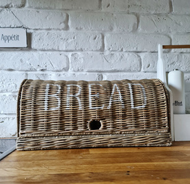 Rattanowy Chlebak Hampton Bread Box 
