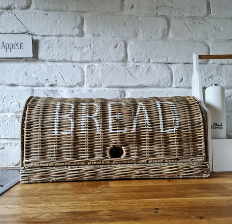 Rattanowy Chlebak Hampton Bread Box  (1)