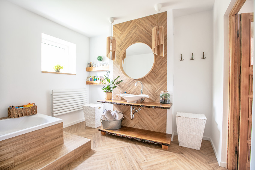 Jakie dodatki sprawdzą się łazience w stylu skandynawskim?